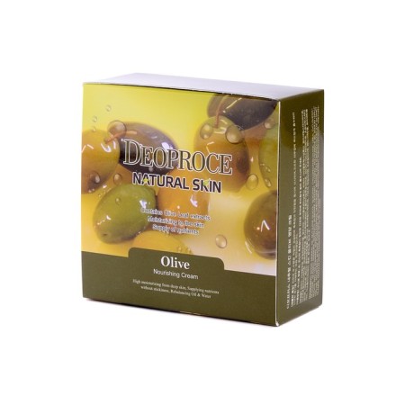 Face and body cream is nutritious based on olive oil deoproce 100 grams