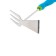 Combined moth, length 29 cm, stainless steel, two -component handle, Premium plus