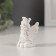 Souvenir Polystone "Angel in the Crown" White Mix 3x3x5 cm