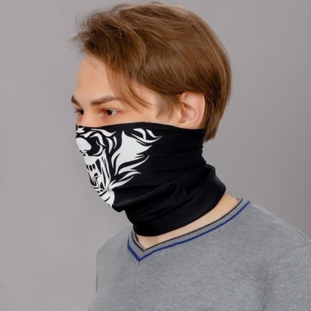 Lucosa Silk Black Wolf, P-020/1 bandan-3