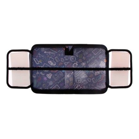 Penal 1 section, 140 x 200 x 40 mm, 2 folding strips, fabric, PCT 09-20-1 Panda-3