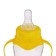 A bottle for feeding, a classic throat, with handles, 250 ml., 3 months, color yellow mix