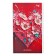 Notepad A6, 24 sheets in a cage on a paper clip "Bright flowers", cover Cover Cardboard, block 60 g/m2, mix