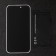 Protective glass for the iPhone 14 Pro Max, Antishpion, 9h, 0.33 mm, black frame