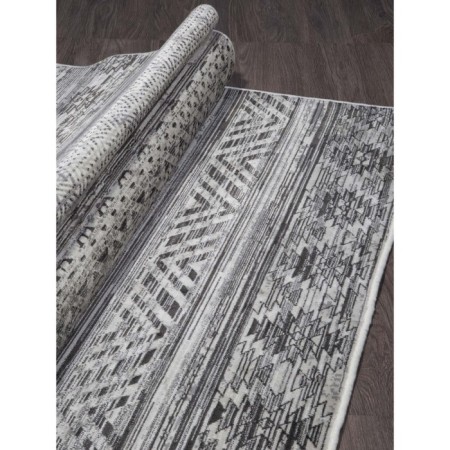 Rectangular carpet ragolle euphoria, size 70x140 cm, color Cream-Anthracite-1