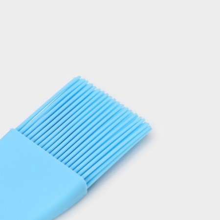 Dulyan brush "Duet", 26 × 4 × 1 cm, blue color-6