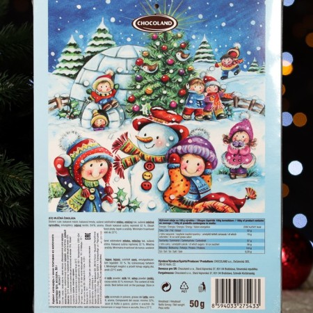 Advent calendar with mini tiles made of milk chocolate Chocolate Mix, 50 g-2