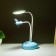 TECAL LAML "DONTRA" LED 4W USB AKB Blue 10x11.5x40.5 cm Risalux