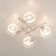 Ceiling chandelier "Virta" E14 4x60 watts