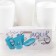 Aqua of Aqua bathroom accessories, 4 items (dispenser, soap dish, 2 glasses), white color