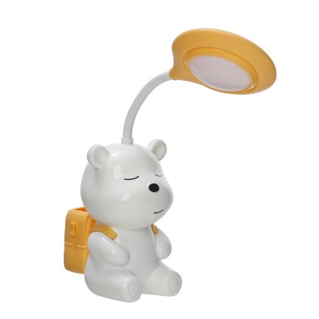 Night "Bear" LED 2W USB battery is white-yellow 22x13x7 cm Risalux-11