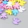 Decor for creativity plastic "Angels with hearts" Color set 25 grams 0.6x2.2x2.2 cm