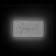 Reflective thermonacle "Sport", 7.5 × 4 cm, color gray color