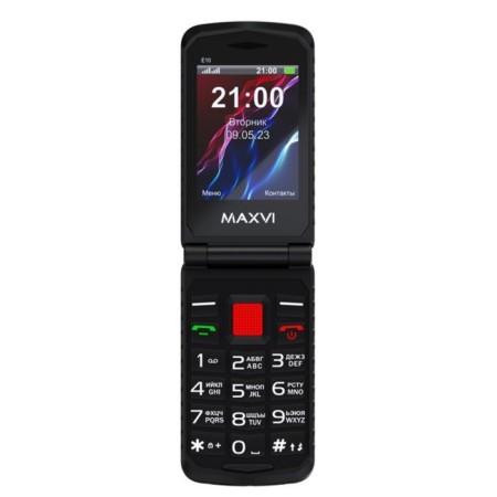 MaxVi E10 Red smartphone-1