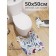 Toilet mat "Happy New Year", anti -slip, size 50x50 cm