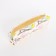 Lightning cosmetic bag, beige color