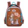 Frame backpack 35 x 28 x 13 cm, Across 193, filling: bag, brown ACR22-193-6