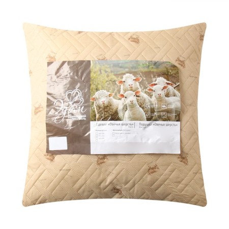 Pillow Ultra -Strand of Encouraging Wool 70x70 cm, polyester fiber, PE 100%-3