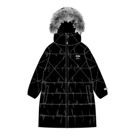Winter coat for the girl PlayTode, height 128 cm-11