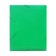 A4, 500MKM, calligrata elastic band on elastic band, a root of 25 mm, up to 230 sheets, embossing "sand", green