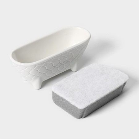 Magistroi sponge argos sponge, white color-2
