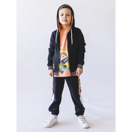 Sweatshirt for a boy, height 104 cm-1