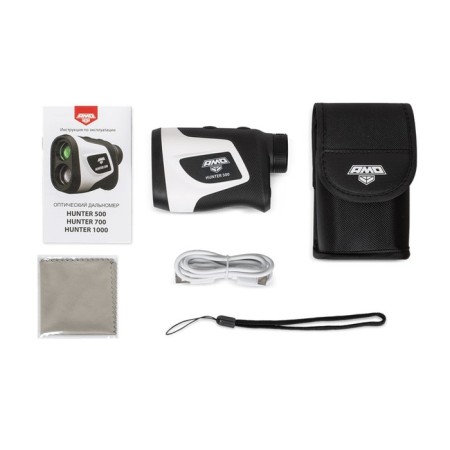 AMO HUNTER 500 optical rangefinder, D object of 19 mm, D of an eyepiece 15 mm, 500 m, 6 times-3
