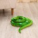 Soft toy "Snake", 40 cm/200 cm, green color