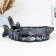 Stand for the bottle "Pike fish" 46x26x22cm, silver