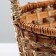 A set of baskets, 3 pcs, 31 × 26 × 12/37, 26 × 22 × 11/34, 23 × 18 × 9/30 cm, rotang