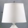 HELP lamp 16734/1wt E14 40W White H.32cm Risalux