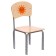 The stool is adjustable "kuzya", plywood (1-3), sun, back-bubble