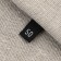 Textile strip “50”, 4.6 x 1.1 cm, black color