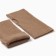 Female mittens minku, brown color, 18 cm