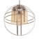 Lamp Bayerlux "Sphere" E27 40W white with a golden patina 40x40x40-95 cm