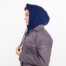 Hat (caper) female, indigo color, size 54-58