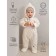 Combineson Children's demi -season quilted amrobaby elf, height 62 cm, dairy color