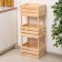 Box for vegetables, 100 × 40 × 30 cm, wooden, three -level, Greengo