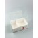 Box with PVC for flowers and desserts 26 x 18 x 30 cm, love