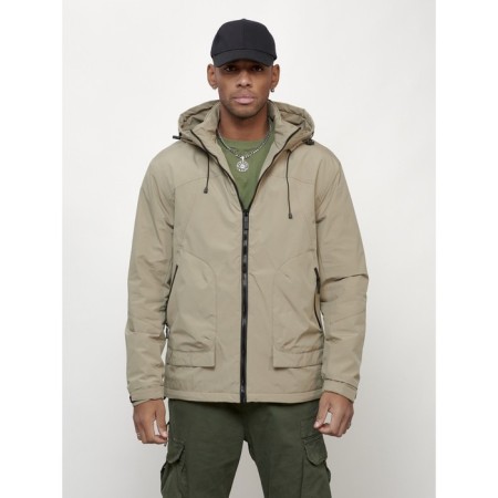 Male spring jacket, size 54, beige color-4