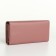Women's wallet on magnets, pink color