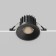 The built-in lamp Technical DL058-12W-DTW-B, LED, 12 W, 80x80x60 mm, 760 lm, black