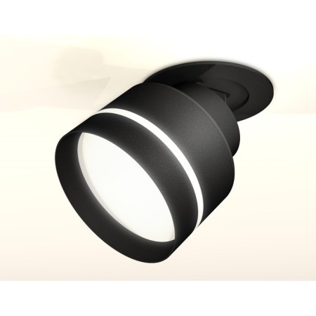 A set of a built -in rotary lamp with AMBRELLA LIGHT, Techno, XM8102525, Black Black Sand-2