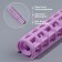 Climber curlers, d = 1 cm, 5.5 cm, 6 pcs, color mix