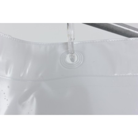Curtain for the bathroom Cementine, 180 x 200 cm, PVC, blue-5