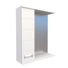 Wardrobe-mirror nickname 60, 15 cm x 60 cm x 70 cm