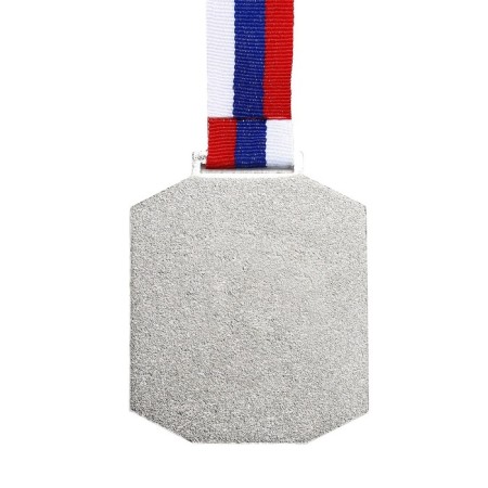 Medal for application 002, tricolor. Color ser. With a ribbon. 6 x 7 cm.-4