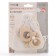 A wooden erupter for teeth "Bear", with silicone elements, crumb I
