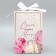 Gift folding box, packaging, “the most beautiful and sweet”, 12 x 18 x 12 cm