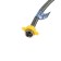 Flexible eyeliner for water zein, fibrinonon, 1/2 ", tuzer nut, 50 cm, black